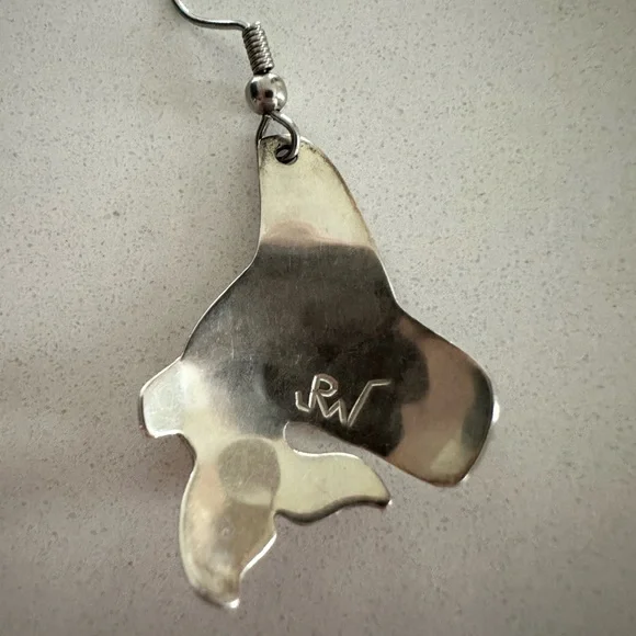 Native Orca Earrings - Picture 4 of 5